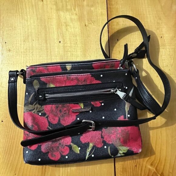 Dana Buchman Crossbody Floral Bag - Picture 1 of 15